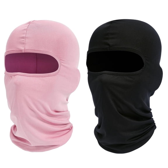 Minzimin Ski Mask , 2 Pack Cold Winter Warm Windproof Motorcycle Neck Gaiter for Men/Women