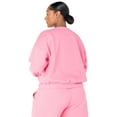 thumbnail image 4 of CHECK Celebrity Pink Women's Oversized Boyfriend Sweatshirt Celebrity Pink Women's and Women's Plus Oversized Boyfriend Sweatshirt, Sizes XS-4X, 4 of 6