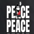 thumbnail image 3 of Mickey & Friends - Mickey Peace - Women's Short Sleeve Graphic T-Shirt, 3 of 5