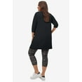 thumbnail image 2 of Ellos Women's French Terry Zip Pocket Tunic Tunic, 2 of 3