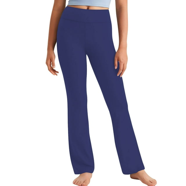 Pantalon Taille Haute Tout-Petit Enfants Mignon Doux Élasticité Droit Mode