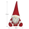 thumbnail image 5 of 2pc Santa Cloth Doll Birthday Present For Home Christmas Holiday Decoration, 5 of 6
