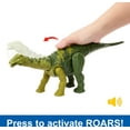 thumbnail image 4 of Jurassic World Wild Roar Nigersaurus Dinosaur Toy Figure with Sound, 4 of 6