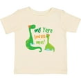 thumbnail image 3 of Inktastic My Yaya Loves Me Grandson Dinosaur Boys Baby T-Shirt, 3 of 5