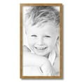 thumbnail image 2 of ArtToFrames 12" x 22" Gold Square with Beads Picture Frame, 12x22 inch Gold Wood Poster Frame (WOM-5020), 2 of 8