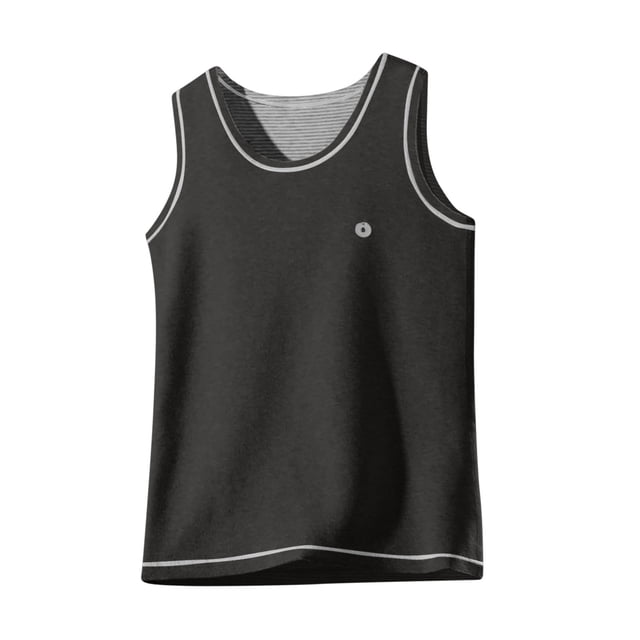 Dealovy Little Girls Tank Tops Kids Warm Solid Color Vests Crewneck Sleeveless Pullover Base Layer Undershirt