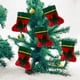 thumbnail image 5 of xihome Mini calcetn navideño con forma de copo de nieve, porta cubiertos, bolsa para dulces, estuche para cuchillo, cuchara y tenedor, decoracin navideña para la mesa y el rbol., 5 of 6