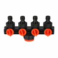 thumbnail image 3 of Advancent Separador de agua de 4 vías, válvula divisora ​​de tubo de manguera, no es fácil de romper, adaptador de conector rápido, diseño Jardín y Patio Advancent HA017915-00, 3 of 6