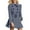 Grey #804, variant on Trench Coats Women's Winter New Solid Color Lapel Jacket Slim Fit Long Waistband Woolen Coat Fall Winter Clothes M