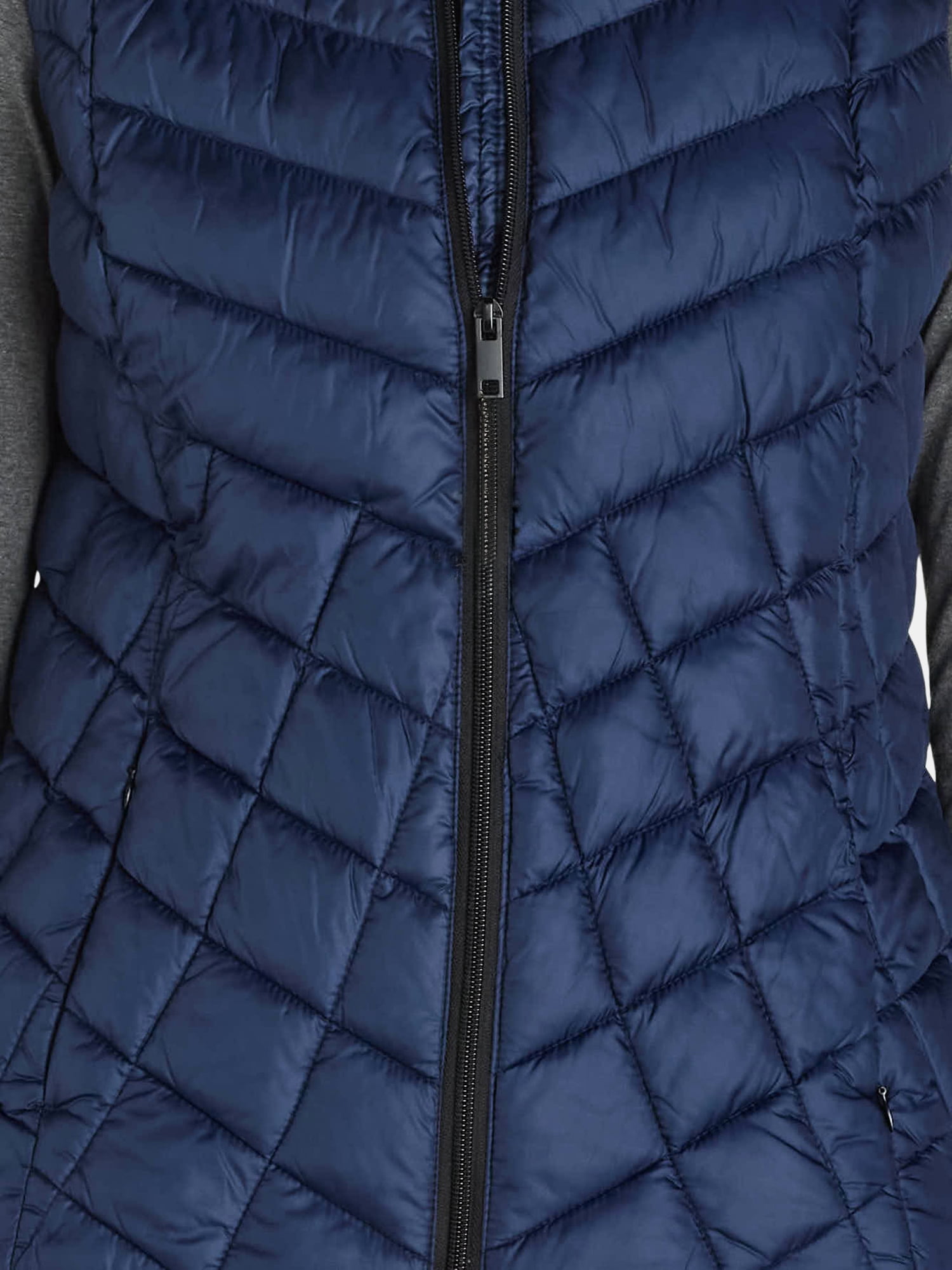 Big Chill Women's Chevron Quilted Puffer Vest, Midweight, Sizes S-3X