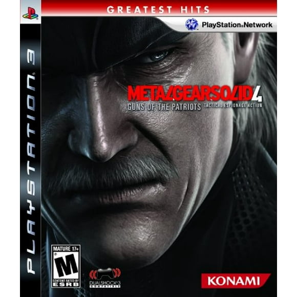 Refurbished Metal Gear Solid 4: Guns Of The Patriots With Case
