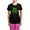 With Pink Pant, variant on CafePress - Shamrock Of Shamrocks Pajamas - Women's Short Sleeve Print T-Shirt and Pants Dark Cotton Pajama Set