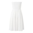 thumbnail image 4 of Casual Summer Dresses Strapless Design With Pleated Bust Versatile For Everyday Wear And Vacations Perfect For All Seasons Basic Wardrobe, 4 of 6