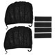 thumbnail image 1 of Car Rear Window Shade Cover Breathable Mesh UV Protection Mosquito Bugs Net Privacy Curtain for Baby Kids Pets, 1 of 5