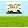 thumbnail image 1 of Halloween Sale (18" x 24") Yard Sign, Includes Metal Step Stake, 1 of 6