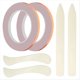 thumbnail image 1 of 2 Rollos de Cinta de Lámina de Cobre con Respaldo de Cobre para Fabricación de Vidrieras y Manualidades de Bricolaje, con 4 Herramientas para Vidrieras de 6 mm, 1 of 5