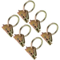 Worgeous 6pcs Tie Down Anchor Heavy Duty Steel Camper Surface Mount For Trailer