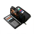 thumbnail image 3 of Wallet Case for  13 Pro Max [2 in 1] Magnetic Detachable Wallet Purse [Crossbody Chain] Durable [PU Leather] Zipper Handbag Folio Flip Card Solt Protection Back Cover, 3 of 12