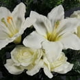 thumbnail image 5 of 1 Pc, 28 Inch Rose, Lily & Gladiolus Half Bush w/18 Stems Great For Larger Floral Arrangements & Memorial Work - Pink, 5 of 5