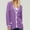Purple, variant on LEBONYARD Lightweight Winter Fall Cardigans for Women,Women's Casual Long Sleeved V-Neck Sweater Jacket Tops Purple S