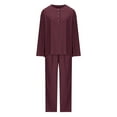 thumbnail image 5 of Lindreshi Loungewear Sets for Women 2 Piece Women 2 Piece Outfits Oversized Loungewear Loose Slouchy Set Fall Sweatsuit Matching Lounge Sets, 5 of 5