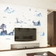 thumbnail image 5 of Naiovety Adhesivo de pared de estilo nórdico interesante para el hogar, Hotel, calcomanías impresas para interiores, fondo de televisión, calcomanía Decoración del hogar Naiovety HA078378-00, 5 of 6