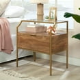 thumbnail image 1 of Sauder International Lux Night Stand in Sindoori Mango Finish, 1 of 9