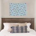 thumbnail image 4 of Kdxio Dachshund Dog Wall Hanging Tapestries Banner For Bedroom College Dorm Home Living Room Party Decor 29X37 In, 4 of 8