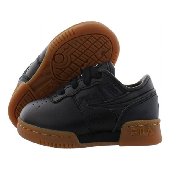 Fila Original Fitness Baby Boys Shoes Size 5, Color: Black