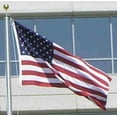 thumbnail image 1 of 8x12' 2-ply Polyester American Flag - Heavy Duty, All Weather, Durable, Outdoor Polyester US Flag - All Star Flags, 1 of 4