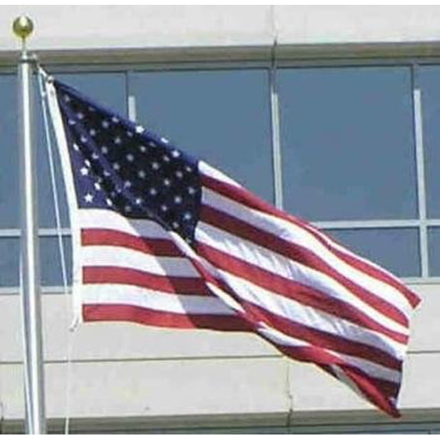 8x12' 2-ply Polyester American Flag - Heavy Duty, All Weather, Durable, Outdoor Polyester US Flag - All Star Flags
