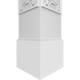 thumbnail image 5 of Ekena Millwork 10"W x 8'H Craftsman Classic Square Non-Tapered Gypsum Fretwork Column w/ Standard Capital & Standard Base, 5 of 8