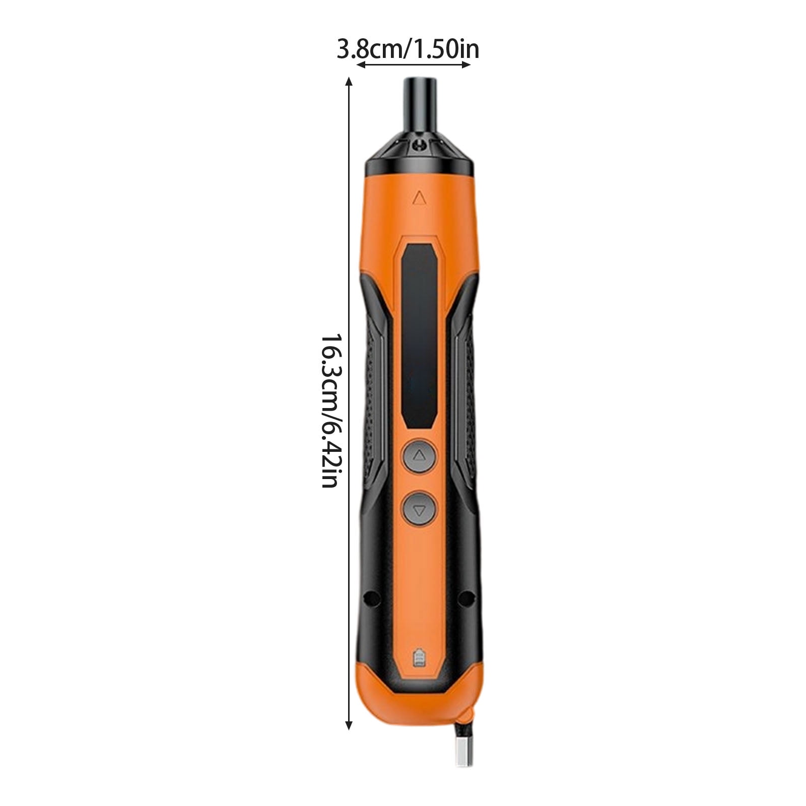 Long Lasting Lithium Powered Electric Screwdriver with Reverse Function Includes 10 Interchangeable Bits for Repairs