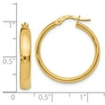 thumbnail image 3 of Leslie's Real 14kt Yellow Gold Polished Earrings; for Adults and Teens; for Women and Men, 3 of 3