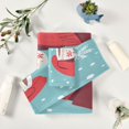thumbnail image 6 of 3 Piece Bath Towels Set Bath Towel, Hand Towel and Face Towel for Bathroom, Gym, Hotel Red Mittens Holding A Coffee Mug, 6 of 8