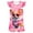 Hot Pink, variant on Cute Girls Nightgowns Summer Dress Casual Round Neck Sleeveless Loose Fit Home Wear Comfortable Play Outfits For Toddler Kids Age 3-10 Years Loungewear Pajama Sleep Dress Nightshirts White