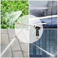 thumbnail image 6 of sruoe Garden Hose Nozzle Sprayer, Adjustable High Pressure Water Sprayer, Hose Nozzle Heavy Duty, Metal Water Nozzle, Outdoor Water Gun for Washing Cars, Garden, Plants, 6 of 6