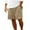 Khaki, variant on MIUOWANP Men's Lace-up Elastic Waist Sport Shorts with Pockets Striped Exercise Fitness Straight Pant Size S(4)Navy