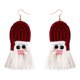 thumbnail image 1 of Pendientes Serie Xmas Pendientes De Tejido Serie De Navidad Regalos De Papá Noel Bohemio Para Mujeres Festivas Borla Roja Borla roja Magideal Pendientes Serie Xmas, 1 of 7