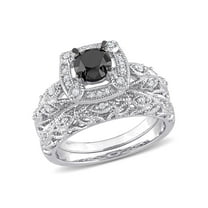Everly Women's Diamond Sterling Silver Bridal Set