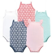 Hudson Baby Sleeveless Bodysuits, 5-Pack, Preemie-24 Months
