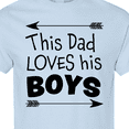 thumbnail image 4 of Inktastic This Dad Loves His Boys Fathers Day T-Shirt, 4 of 5
