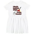 thumbnail image 3 of Inktastic I Want to Rock N' Roll N' Potty Everyday Girls Toddler Dress, 3 of 5