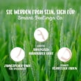 thumbnail image 2 of Biodegradable Dental Floss Picks 100 Count 2 Packs | Eco-Friendly Bamboo Like Straw Wheat Sustainable Mint Flavored Flossers for Kids and Adult Teeth Cleaning the Enviromentally Conscious, 2 of 3