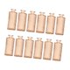 thumbnail image 4 of 12 jarrones de cristal decorativos para flores, portátiles, para bodas Marrón, 4 of 9