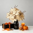 thumbnail image 6 of Artificial Maple Leaf Branch, 12-Inch Faux Fall Stems for Halloween, Thanksgiving, and Floral Vase Decor, 6 of 7