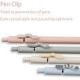 thumbnail image 3 of 4 Pcs Gel Pens, Cute Fine Tip Ink Pens - Smooth Writing & Quick-Drying, Black Ink for Journaling/Note-Taking - Cat Tail Design Ballpoint Pens, Ideal for School/Office/Home, Perfect Small Gifts for Wom, 3 of 6