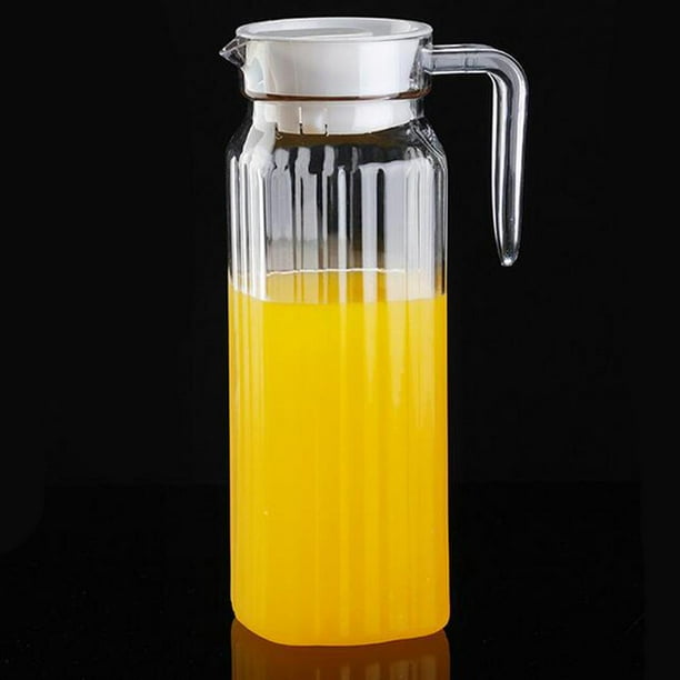 Grande carafe à eau avec robinet, distributeur de boissons en verre avec couvercle, pour cocktails boissons chaudes et froides, tonneau de boisson en verre anti-fuite, 15 l Grande carafe à eau avec robinet, distributeur de boissons en verre avec couvercle, pour cocktails boissons chaudes et froides, tonneau de boisson en verre anti-fuite, 15 l