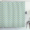 thumbnail image 1 of Ambesonne Cat Shower Curtain, Kittens Saying Hello and Meow, 69"Wx70"L, Multicolor, 1 of 3
