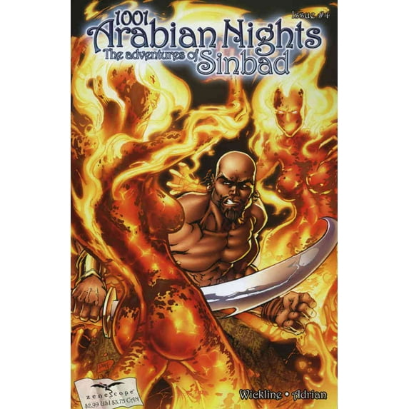 1001 Arabian Nights: The Adventures of Sinbad #4A VF ; Zenescope Comic Book
